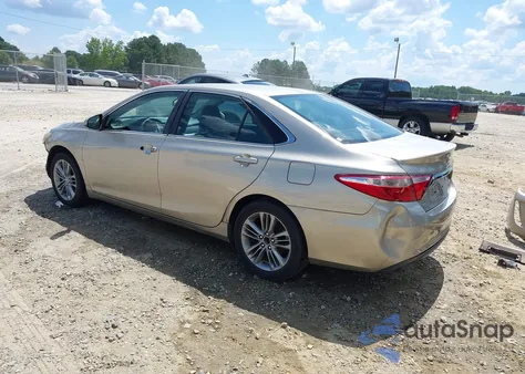 2015 Toyota Camry Se из США, поврежденный, VIN 4T1BF1FK0FU057057